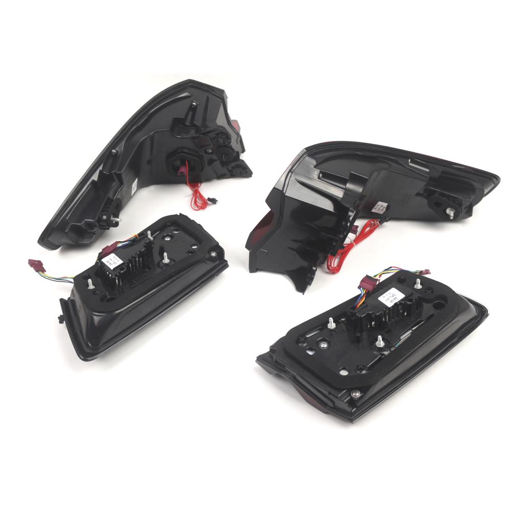 L&R Red LED Tail Lights Rear Lamp Assembly For BMW 5 Series G30 G38 2018-2020
