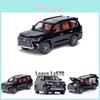 Alloy Car Model Lexus Lx570 Offroad Suv With Lighted Steering And Shock Absorbers For Collectors