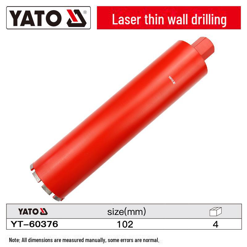 YATO Diamond Laser Drill for Glass, Tile, Marble, and Concrete