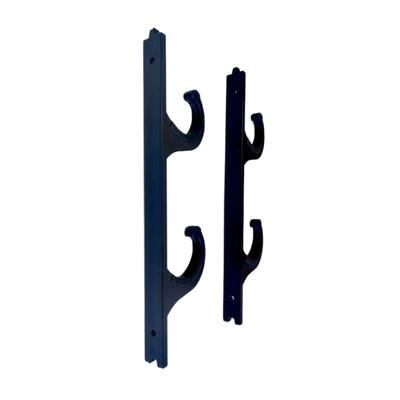 Fishing Poles Wall Ceiling Storage Rack Fishing Rod Holder Horizontal Support 2 Rod Rack for Garage Wall Storage