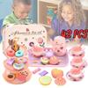Delightful Pretend Play Kitchen Set With Realistic Food And Dessert Accessories Gift Box