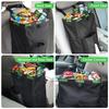 Car Trash Can 3.5 Gallons Car Garbage Can Foldable Car Trash Bag Hanging with Storage Pockets High Quality Car Trash Bin