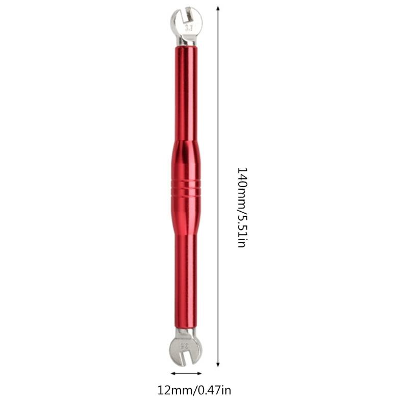 Bike Spoke Wrench Carbon Steel Bicycles Wheel Rim Spanner Bike Rim Correct Tool Bicycles Spoke Tool Easy to Use