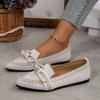 Women's Shoes Loafers Ballet Flats Pointed Toe Barefoot Slip-on Casual Low Heel Luxury Brand Woman Shoe New in Butterfly