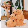 Charming Brown Capybara Plush Doll Cat Transformation Soft Toy For Kids Gift