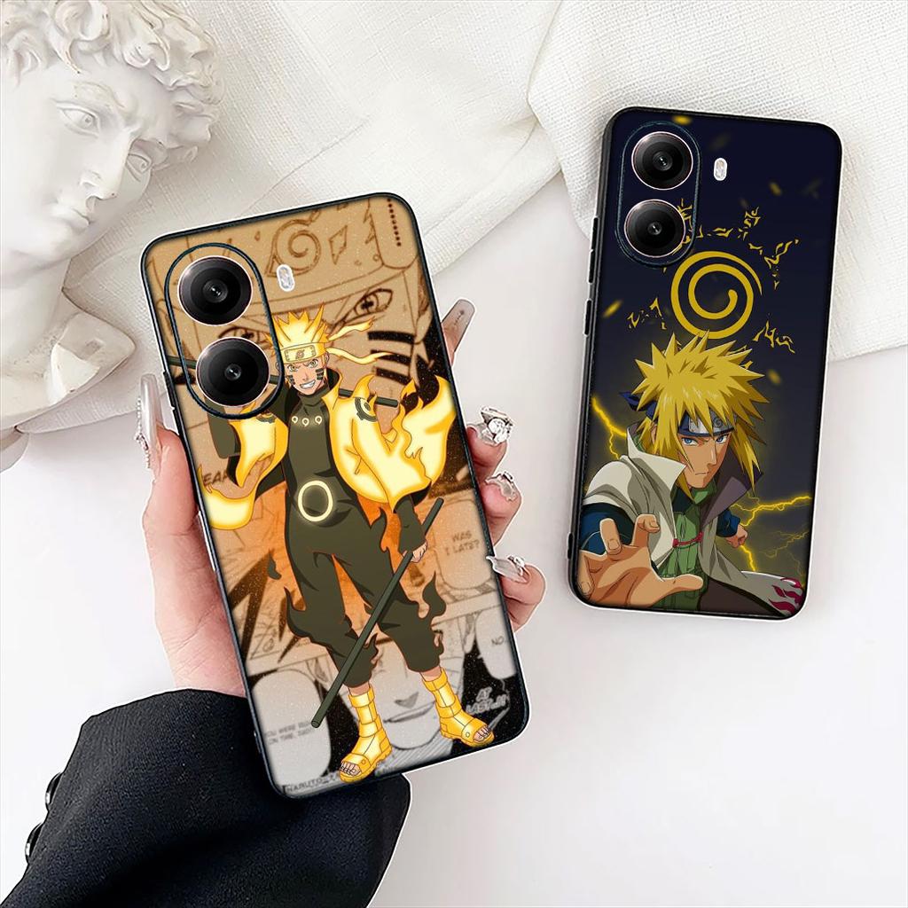 Narutos Namikaze Minato Phone Case for Xiaomi Redmi Note 12 11 10 A3 Pro 10A 10C 12C Note12 5G Protective Cover