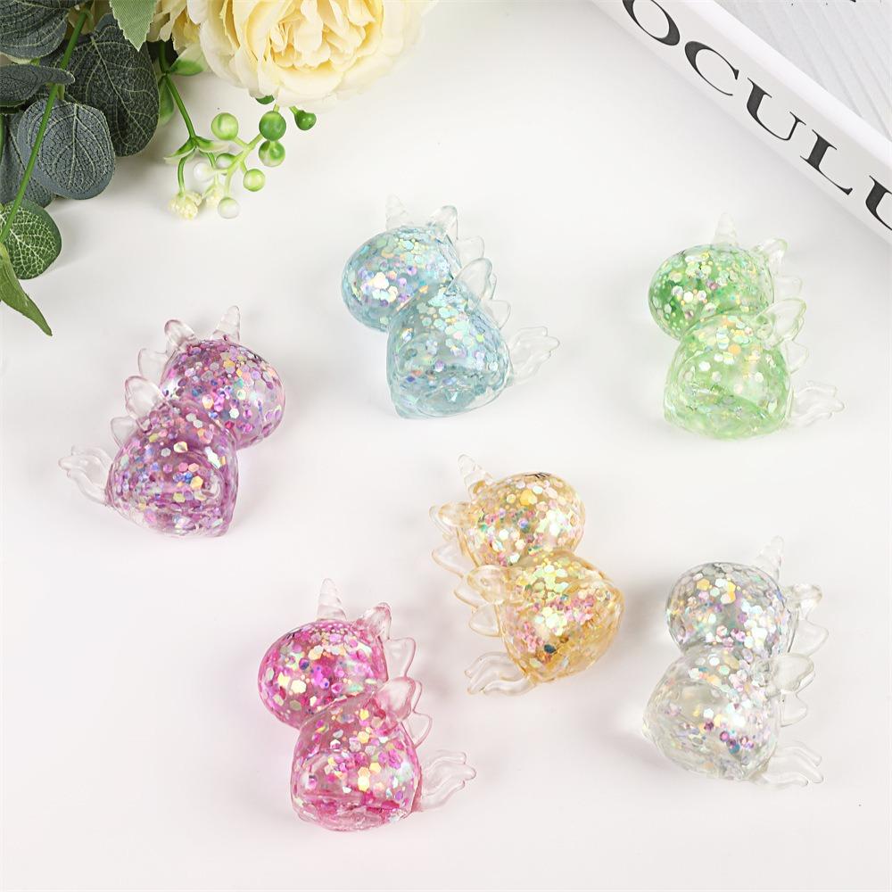 Unicorn Stress Relief Soft Squeeze Toy for Favor Gifts Malt Sugar Squishy Toy Cartoon Animal Gold Foil Stress Relief Playful Toy
