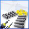 New Plastics Caulking Finisher Reusable With Connection Bases Caulking Nozzle Sealant Finishing Tool Kitchen Bathroom