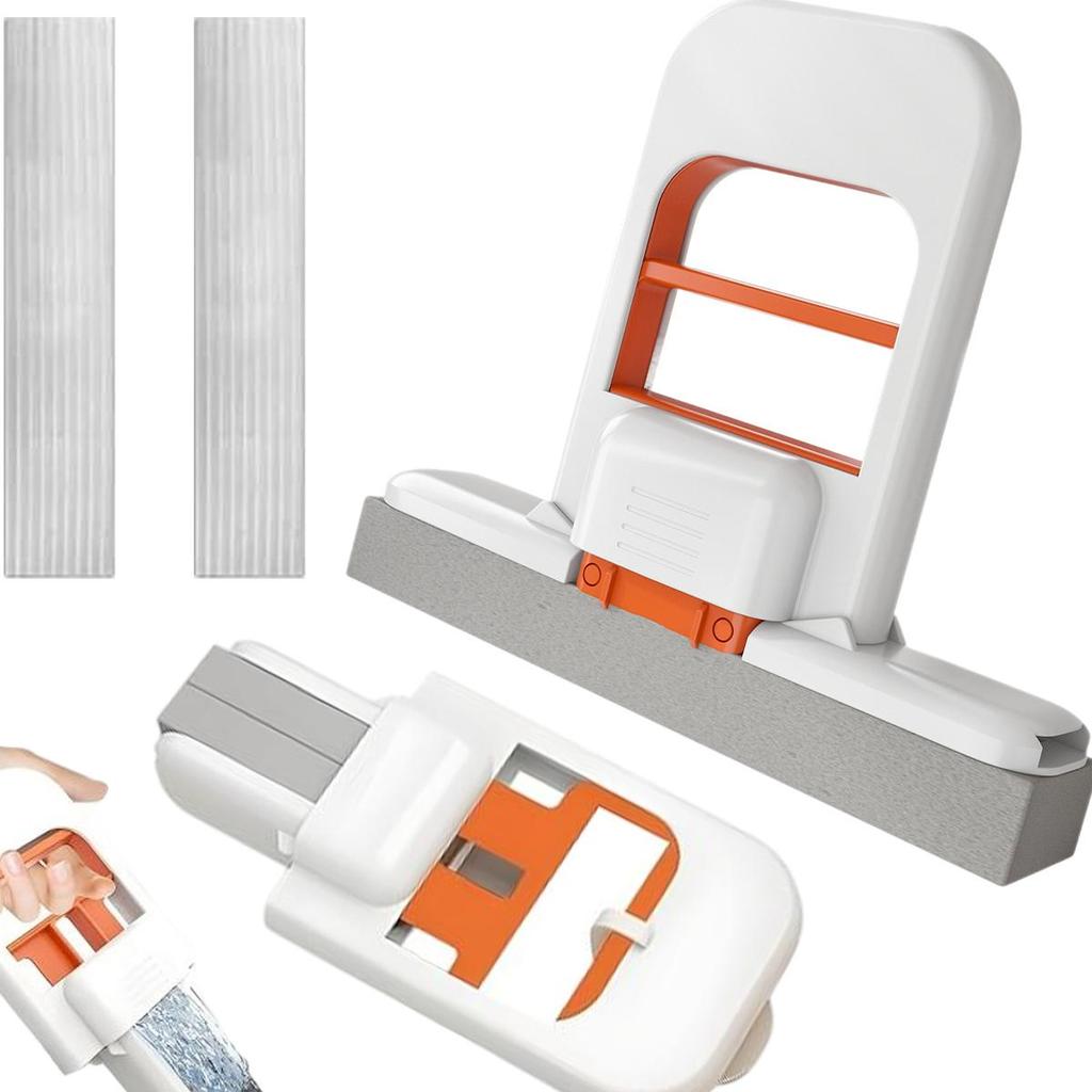 Desktop Mop Wet and Dry Use Mini Mop Self-Squeezing Mop for Tea Tables Desks and Dining Surfaces