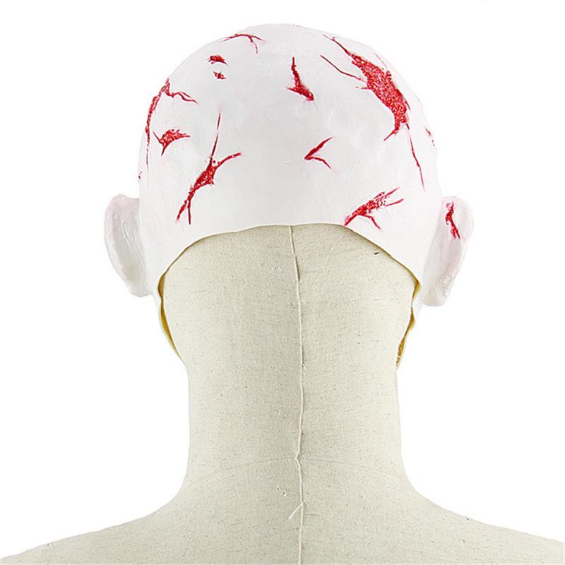 Full Bloody Monstrous Head Mask, Scary Spooky Ghost Mask for Halloween Fancy Dress