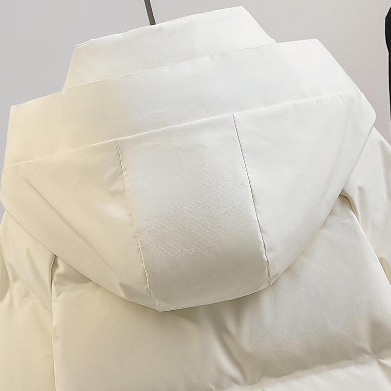 SylviaShe Women's Hooded 90% Duck Down Loose Jacket