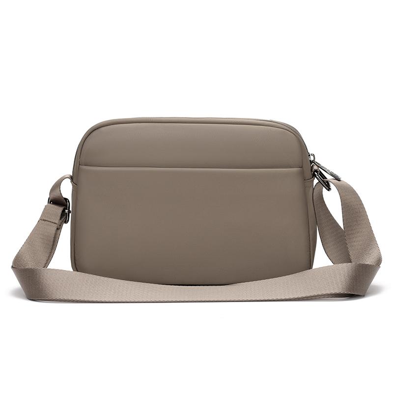 Waterproof Nylon  Crossbody Bag Casual Versatile Single Oulder Travel Bag for Women Soft Handle Zipper Closure Handbags