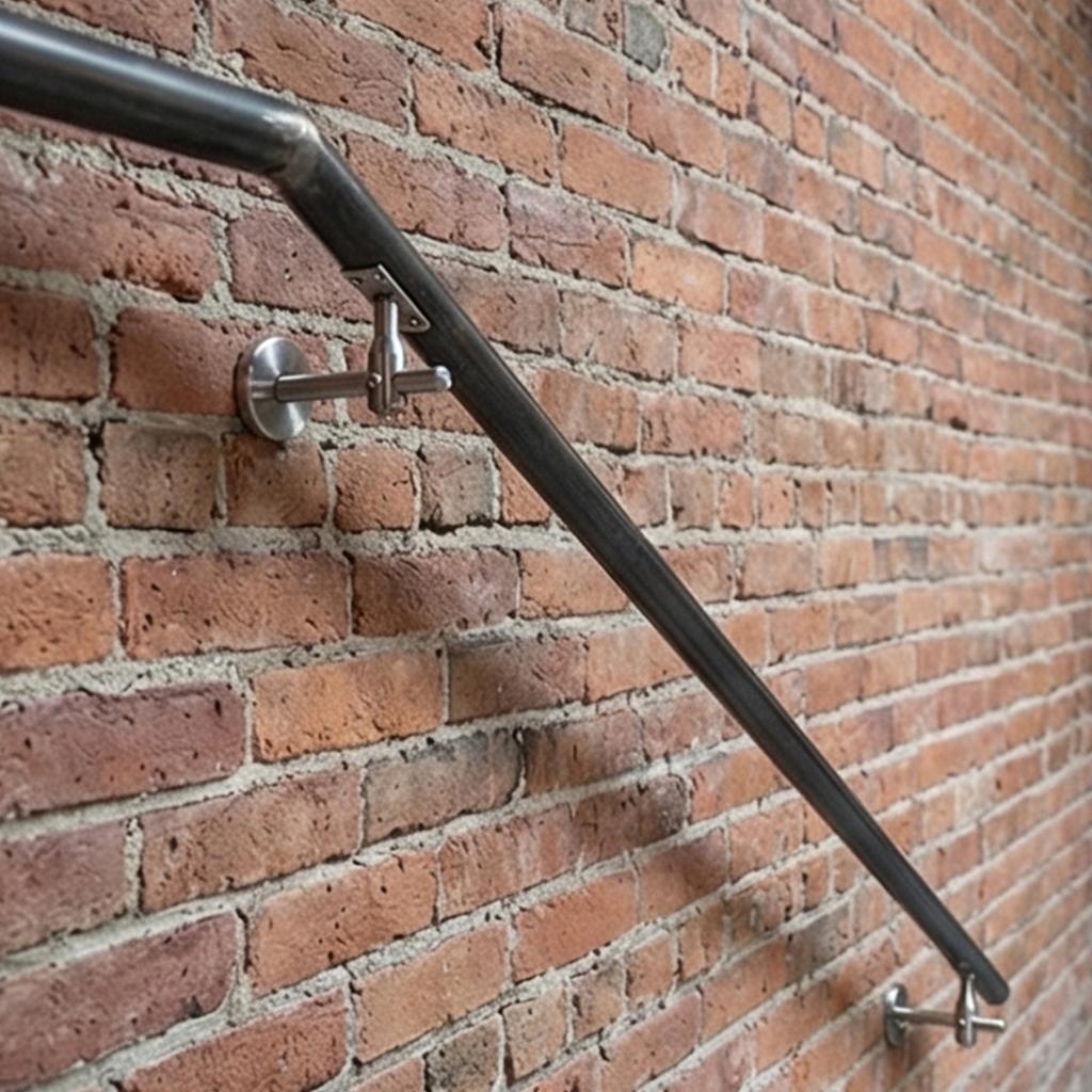 Stainless Steel Stair Railing Bracket Wall Handrail Stair Support Frame Adjustable Staircase Handrail Bracket Enduring