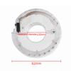 Bike Wheel Hub Lights Rechargeable 7 Colors 15 Modes LED Cycling Lights Colorful Bike Spoke Lights for Safety Warning