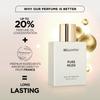 Bellavita Pure Musk Eau De Parfum 100ml | Long Lasting Woody Floral Perfume For Men And Women | Musk Sandalwood Tonka Elegant Fragrance