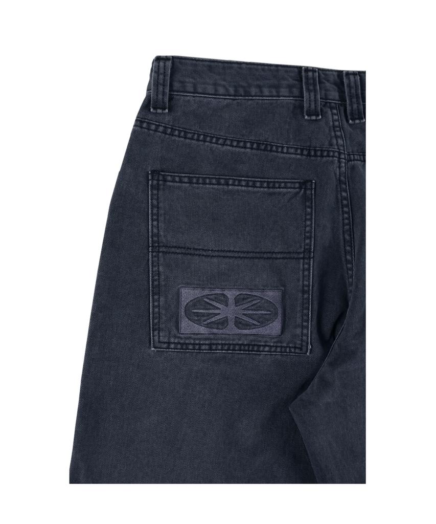 Ialtial Hitchhiker Belt Loop Cotton Pants Navy