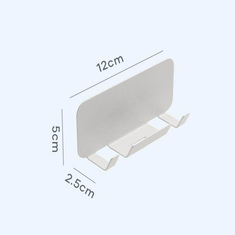 Wall-mounted Phone Charging Organizer Shelf Shower Waterproof Phone Shelf Storage Holder Caddy For Phone Charger Remote