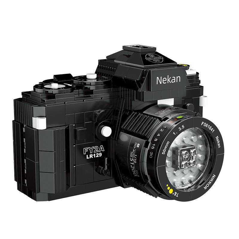 Zhegao Creative Camera Polaroid Model Building Blocks - DIY Puzzle Toy Ornament