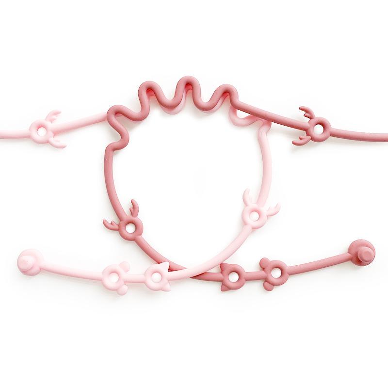 New Hot Selling Children"s Toys Anti-lost Rope Chain Food Grade Baby Teether Anti-lost Chain