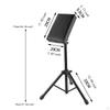 Armrest Stand, Arm Leg Rest Stand ,Black ,Equipment Portable PU Leather Pad Tripod Adjustable Height