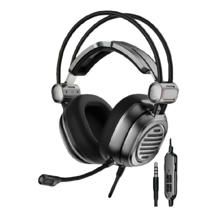 

G11 Corded Over Ear Headset Headphone Head Mounted with Dynamic Sound Ranging for Home Entertainment and Gaming