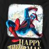 Spider-Man Unisex Adult Happy Thwipmas Christmas Window Sweatshirt