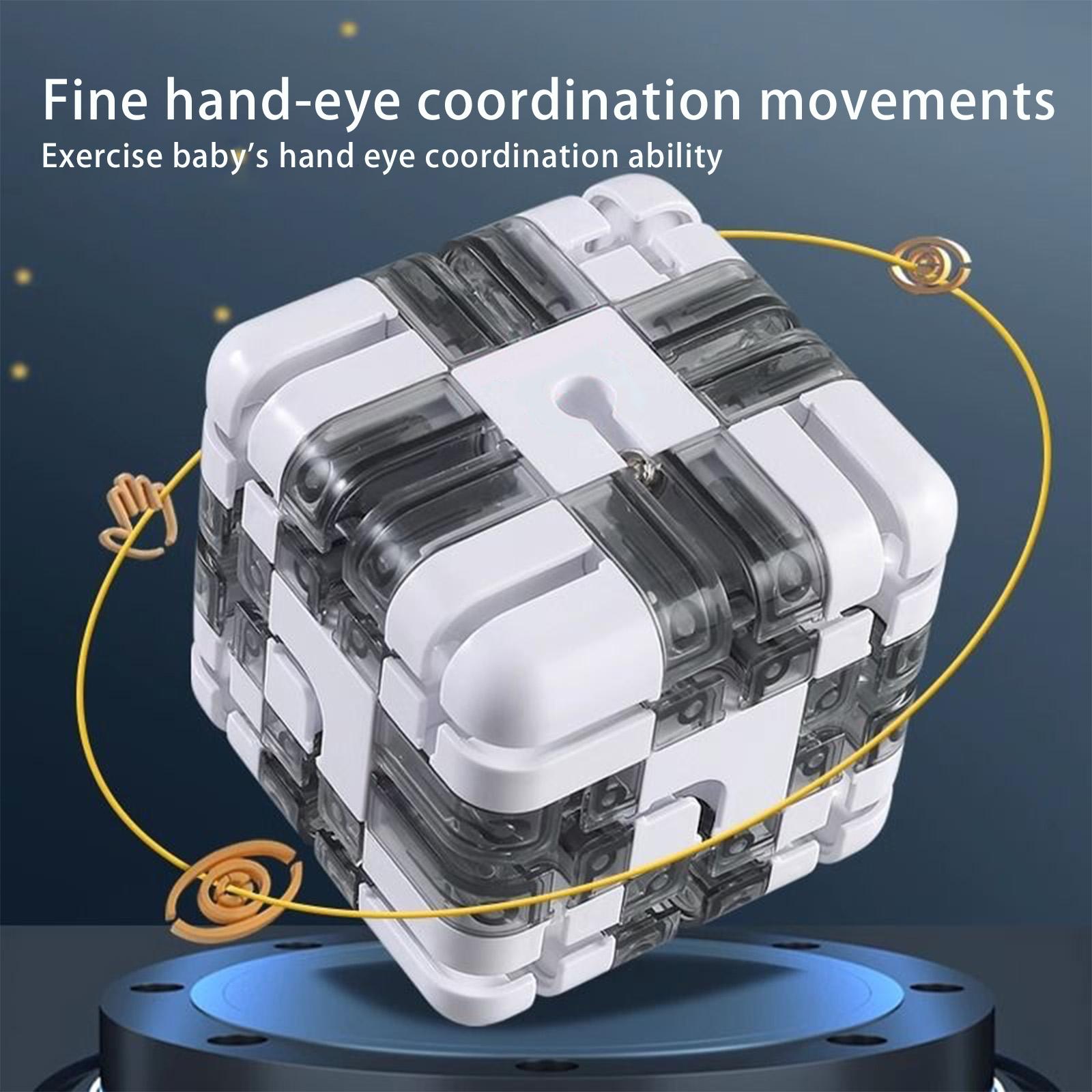 

Большой 3D Лабиринт-головоломка Игрушка-головоломка, Сложная головоломка, 3D лабиринт и шарик, Головоломка для тренировки мозга One Size