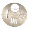 A84X-40PCS Beekeeping Tools Bee Hive Vent Nest Door Cage Stainless Steel Round Hive Hole Entrance Disc Beehives Equipment