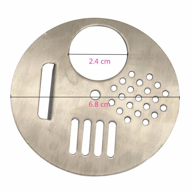 A84X-40PCS Beekeeping Tools Bee Hive Vent Nest Door Cage Stainless Steel Round Hive Hole Entrance Disc Beehives Equipment