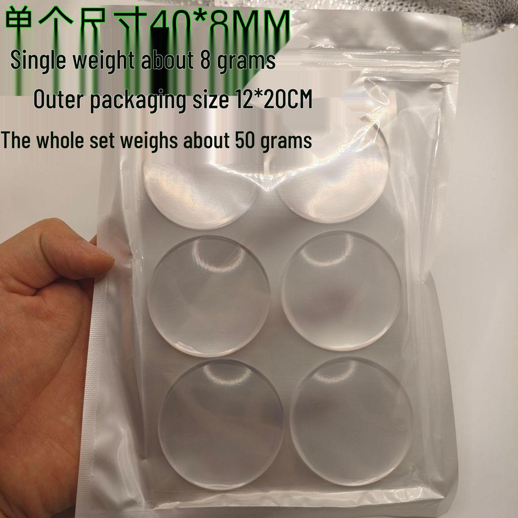 High-Transparency Anti-Collision Door Stopper & Silent Silicone Buffer Pad