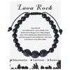 New Natural Stone Amethysts Bracelet with Card 8mm Pink Quartz Fluorite Beads Bracelet Adjustable for Women Men Couple