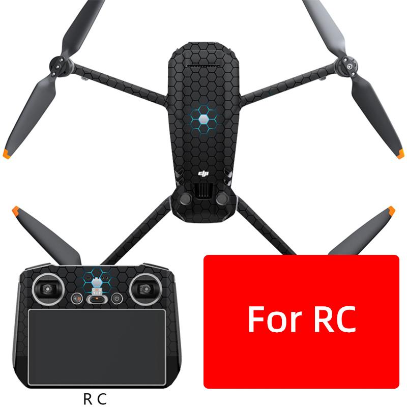 For DJI Mavic 3 Pro Body RC/RC Pro Remote Controller Stickers Anti Scratch Protective Film Waterproof Skin Decal Accessory