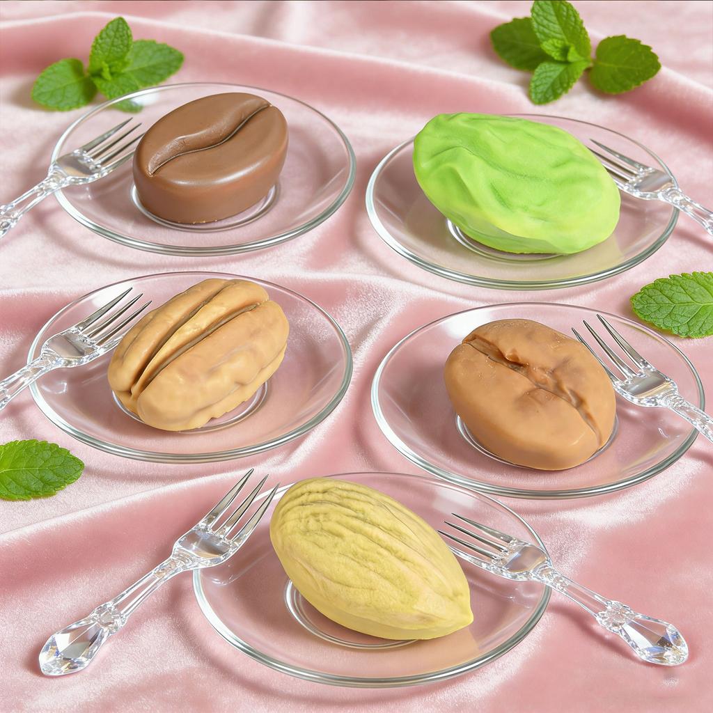 Multipurpose Coffee Bean Silicone Mould For Baking Chocolate And Candy