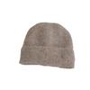 Metal Label Knitted Hats for Women's Autumn and Winter New Products Warm and Thickened Cold Hats  Face Enhancing Small Ear Protecting Hats