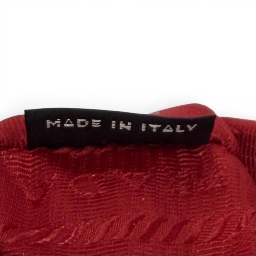 Pristine PRADA Re-Nylon Mini Pouch TriangleWith Logo Nylon 1NE175 Used