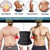 Mens Waist Trainer Corset Slimming Belt Tummy Control Sauna Sweat Girdle Workout Fat Burner Body Shaper Fitness
