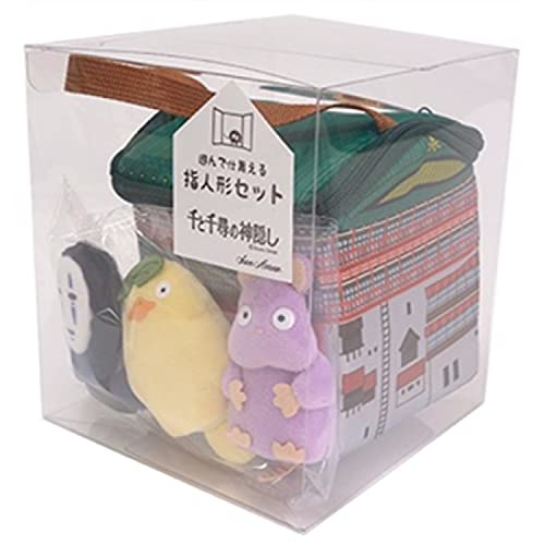 Sun Arrow Studio Ghibli Finger Puppet Set Spirited Away K-8339