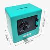 Mini Retro Rotating Password ATM Piggy Bank, Coin & Banknote Storage, Safe Savings, Automatic Deposit, Christmas Gift