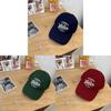 Vintage Embroidered Baseball Cap For Women With Sun Protection And Breathability