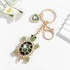 Luxury European Style Cute Turtle Keychain for Women, Creative Bag Charm Accessory