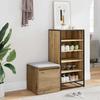 Drawer Box Artisan Oak Look 40.5 X 40 X 40 Cm Engineered Wood