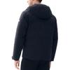 FILA Simple Business Casual Warm Long Sleeve Down Jacket Men Outerwear Black F11M247910F-BK