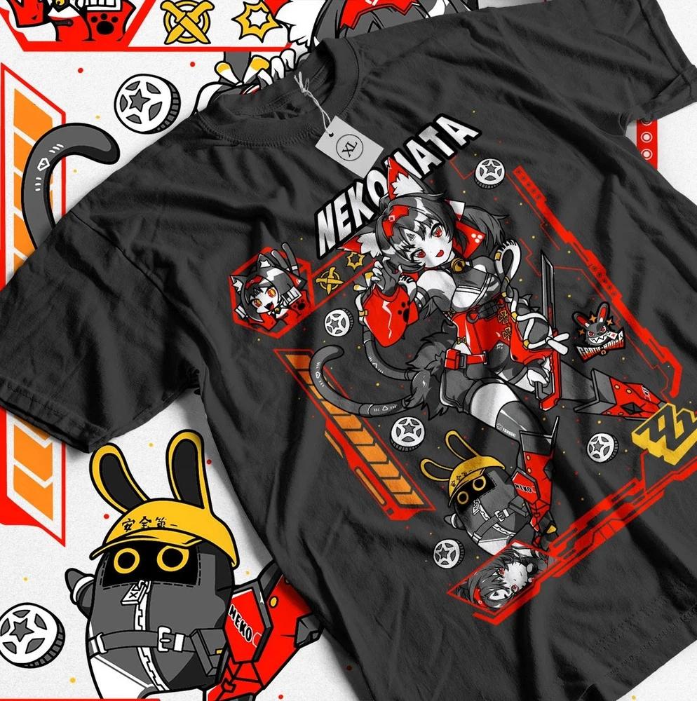 Nekomata Zzz Shirt Zenless Zone Zero Japanaise Anime Gift Shirt All Size S