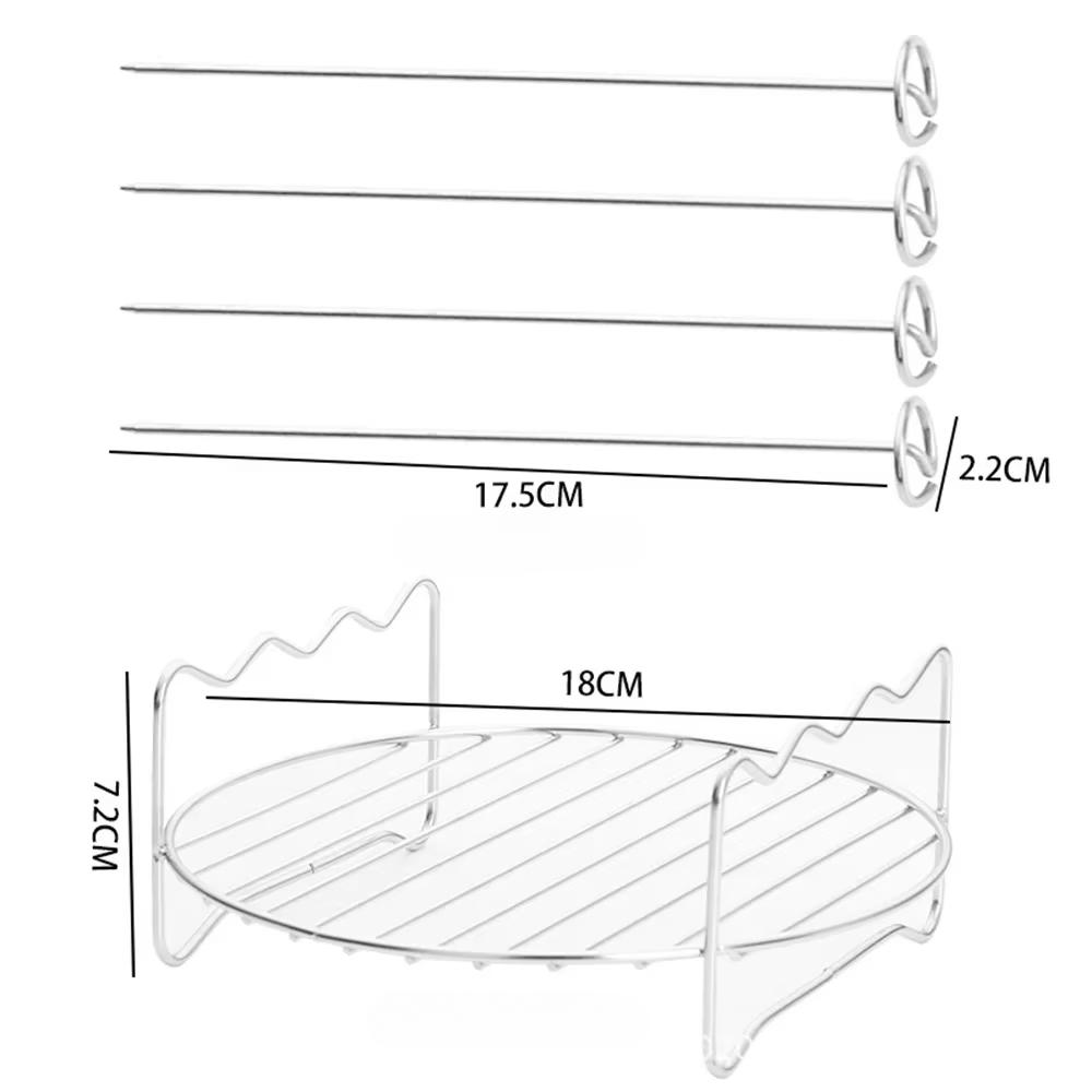 Příslušenství grilovací fritézy z nerezové oceli Grilovací rošt Příslušenství vzduchové fritézy Grilovací rošt