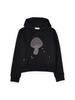 Mushroom Patch Hoodie Black