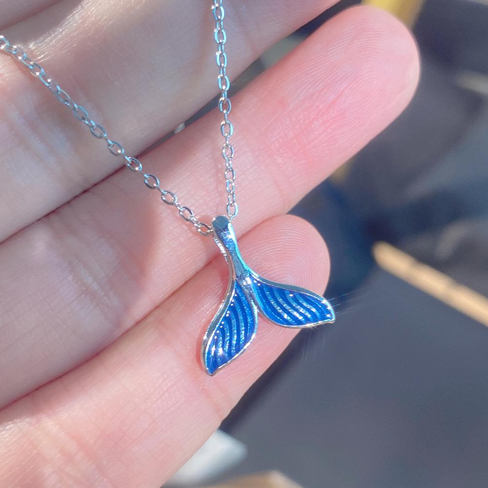 Light Luxury Full Diamond Inlaid Zircon Titanium Steel Clavicle Chain Fairy Versatile Delicate Necklace Gift for Girlfriend