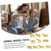 10 Pieces Realistic Animal Figures Wild Animal Simulation Toys for Learning, Photography, and Creative Projects
