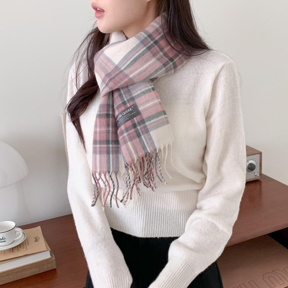 

Осенне-зимняя шаль миди в клетку Blue City Percy, 4 цвета