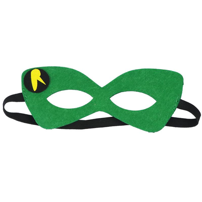 Măști de ochi din pâslă cu supereroi Marvel pentru Ziua Copilului: Omul Păianjen, Omul de Fier, Căpitanul America, Thor, Batman