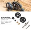 RC Transmission Gear Set Replacement Heavy Duty Steel Gearbox Gear for Axial SCX24 1/24 RC Crawler Car